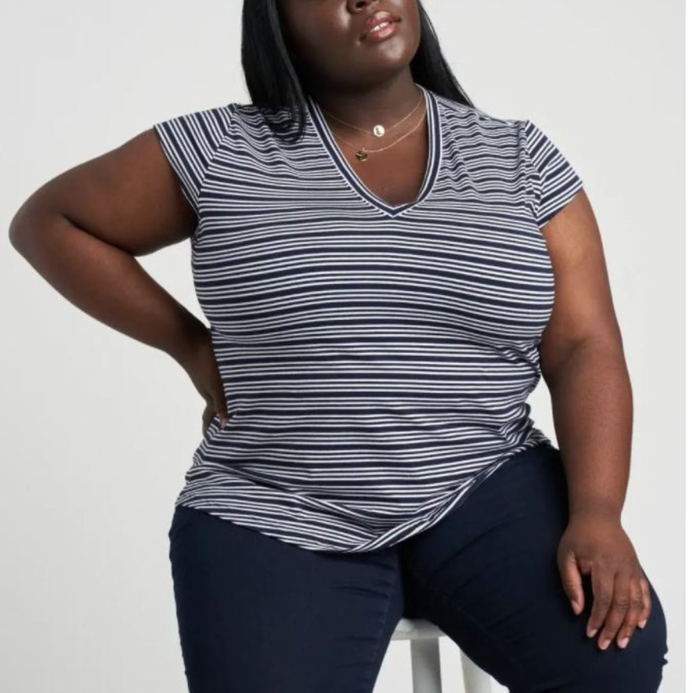 Universal Standard Ashley Cap Sleeve T